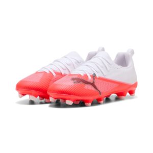 PUMA Ultra 7 Match FG/AG Jr Futbolas Unisekso stiliaus Raudona, Balta