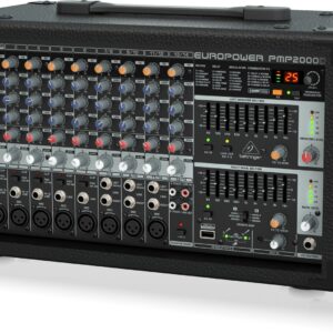 Behringer PMP2000D garsų maišiklis 14 kanalai Juoda - Image 3
