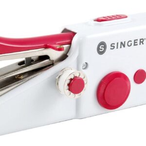 SINGER Stitch Sew Quick Mini mechaniškas siuvimo mašina AA Baterija Balta
