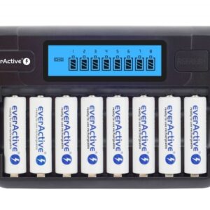 Automatinis įkroviklis 1-8 AAA,AA NiCd,NiMH EverActive - Image 1