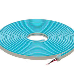 LED juosta NEON FLEX 12Vdc, 7.2W/m, karpoma 1cm, Ledo mėlyna, 6x12mm, 5m ritė, IP67
