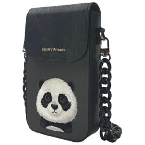 Nimmy phone bag black Big Eyed Pet 2.0 Panda - Image 2