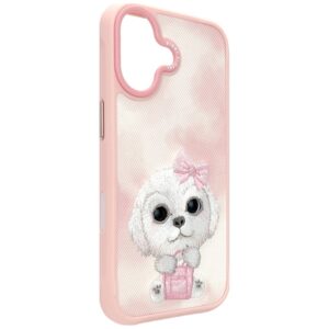 Case Nimmy Big Eyed Pet 2.0 Dog for iPhone 17 pink - Image 3