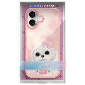 Case Nimmy Big Eyed Pet 2.0 Dog for iPhone 17 pink - Image 7