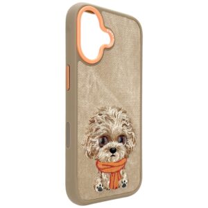 Case Nimmy Big Eyed Pet 2.0 Dog for iPhone 17 beige - Image 3