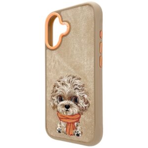 Case Nimmy Big Eyed Pet 2.0 Dog for iPhone 17 beige - Image 4