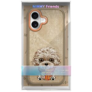 Case Nimmy Big Eyed Pet 2.0 Dog for iPhone 17 beige - Image 7