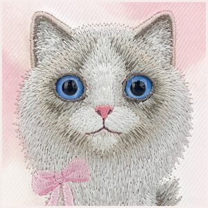Case Nimmy Big Eyed Pet 2.0 Cat for iPhone 17 pink - Image 6