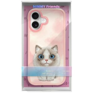Case Nimmy Big Eyed Pet 2.0 Cat for iPhone 17 pink - Image 7