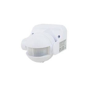 Judesio jutiklis PIR, 230 Vac, 12m, 1200W, IP44, reguliuojamas, THORGEON