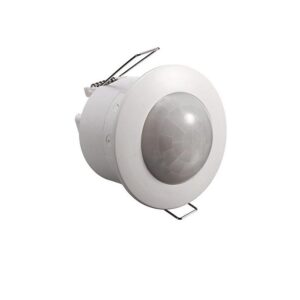Judesio jutiklis PIR, 230 Vac, 360°, 6m, 800W, įleidžiamas, IP20, THORGEON