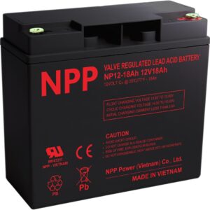 Akumuliatorius 12V 18Ah T12(M5) Pb AGM NPP