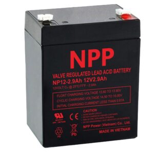 Akumuliatorius 12V 2.9Ah T1(F1) Pb AGM NPP