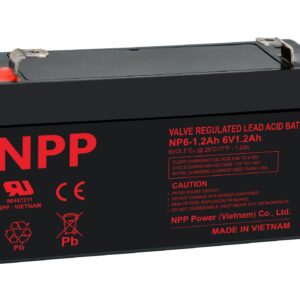 Akumuliatorius 6V 1.2Ah T1(F1) Pb AGM NPP
