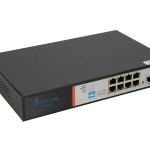 Extralink EX.8222 tinklo komutatorius Valdomas L2/L4 Gigabit Ethernet (10/100/1000) Maitinimas per Eternetą (PoE) 1U Juoda - Image 3