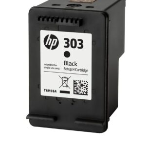 HP Originali didelės išeigos juodo rašalo kasetė 303XL - Image 1