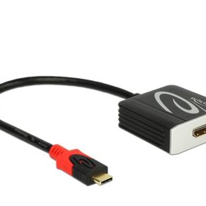 DeLOCK 62730 USB ekrano adapteris 4096 x 2160 pikseliai Juoda - Image 1