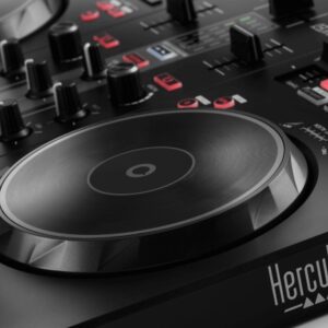 Hercules INPULSE 300 MK2 Vinilo plokštelių mikšerinis pultas Juoda, Raudona - Image 2
