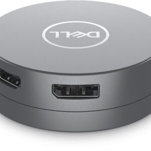 DELL DA305 Vielinis USB 3.2 Gen 2 (3.1 Gen 2) Type-C Sidabras - Image 2