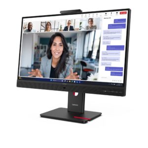 Lenovo ThinkVision T24-4v kompiuterio monitorius 60,5 cm (23.8") 1920 x 1080 pikseliai „Full HD“ LCD Juoda - Image 3