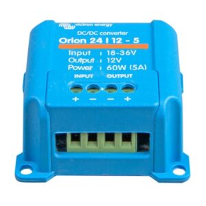 Įtampos keitiklis DC/DC 24V:12V 5A (60W) Orion-Tr, galvaniškai ne izoliuotas, IP43, Victron Energy