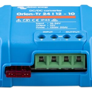 Įtampos keitiklis DC/DC 24V:12V 10A (120W) Orion-Tr, galvaniškai ne izoliuotas, IP43, Victron Energy