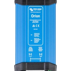 Įtampos keitiklis DC/DC 24V:12V (reguliuojama 10-15V), 40A Orion, galvaniškai ne izoliuotas, IP20, izoliuoti varžtai, Victron energy - Image 1
