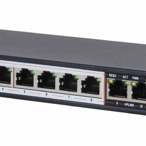 Extralink EX.14312 tinklo komutatorius Ne-valdomas L2 Gigabit Ethernet (10/100/1000) Maitinimas per Eternetą (PoE) Juoda - Image 2