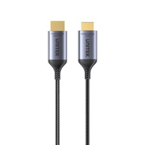 UNITEK V1610A01 vaizdo kabelio adapteris 1,8 m DisplayPort HDMI Tamsiai Pilka - Image 2