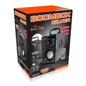 "MEDIA-TECH" BELAIDIS "BOOMBOX" GARSIAKALBIS MT3179 - Image 3