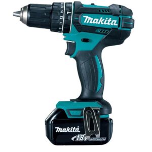 Makita DHP482RFE grąžtas 1900 RPM 1,5 kg Juoda, Mėlyna - Image 1