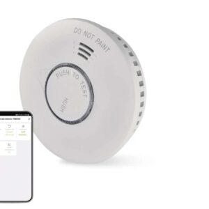 GoSmart dūmų detektorius TS380C-HW su Wi-Fi TUYA
