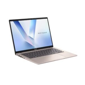 ASUS Vivobook 14 X1407AA-LY010W Ultra 5 325 14,0 colių WUXGA IPS lygio ekranas 60 Hz 300 nits AG 16 GB DDR5 512 GB SSD „Intel“ grafika WLAN + BT 1080p + IR kamera 42 WHrs „Windows 11“ Platinum Gold - Image 3