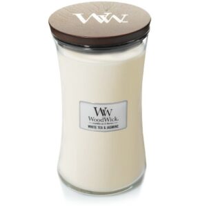 WoodWick White Tea & Jasmine vaško žvakė Kiti Jazminas, Arbata Balta 1 vnt