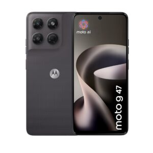 Motorola moto g47 16,9 cm (6.67") Dviguba SIM jungtis Android 16.0 5G C tipo USB 8 GB 128 GB 5200 mAh Pilka