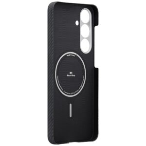 Case PITAKA Ultra-Slim MagSafe for Samsung Galaxy S25 black grey - Image 9