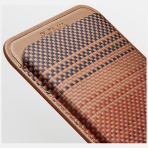 Magnetic wallet PITAKA Woven Wallet MagSafe for phone sunset - Image 10