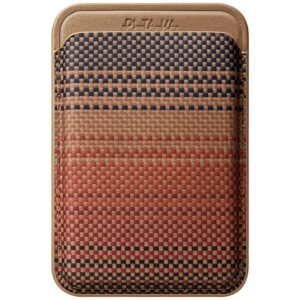 Magnetic wallet PITAKA Woven Wallet MagSafe for phone sunset