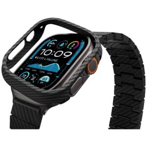 Case PITAKA Air Case for Apple Watch Ultra 1/2/3 (49 mm) black and grey - Image 2