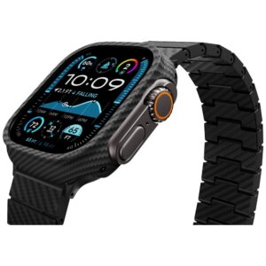 Case PITAKA Air Case for Apple Watch Ultra 1/2/3 (49 mm) black and grey - Image 3