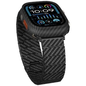 Case PITAKA Air Case for Apple Watch Ultra 1/2/3 (49 mm) black and grey - Image 5
