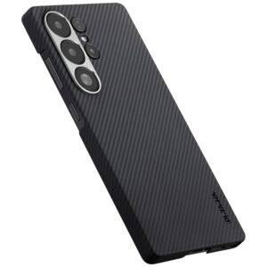 Case PITAKA Cairn Case MagSafe for Samsung Galaxy S25 Ultra black grey - Image 3