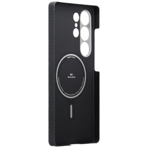Case PITAKA Cairn Case MagSafe for Samsung Galaxy S25 Ultra black grey - Image 9