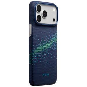 Case PITAKA Edge Milky Way Galaxy 2.0 for iPhone 18 Pro Max / 17 Pro Max Nearfield Blue - Image 2