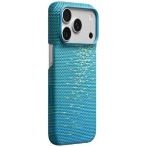 Case PITAKA Edge MagSafe case for iPhone 18 Pro / 17 Pro lucid blue