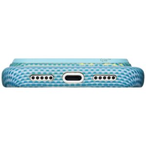 Case PITAKA Edge MagSafe case for iPhone 18 Pro / 17 Pro lucid blue - Image 8