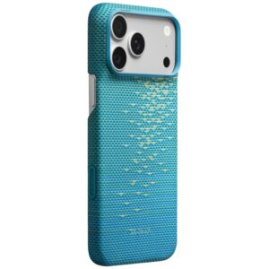 Case PITAKA Edge MagSafe case for iPhone 18 Pro Max /17 Pro Max lucid blue