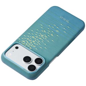 Case PITAKA Edge MagSafe case for iPhone 18 Pro Max /17 Pro Max lucid blue - Image 4