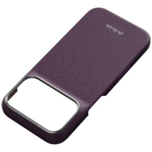 Case PITAKA Edge PTK Weaving-Charoite MagSafe for iPhone 18 Pro / 17 Pro Purple - Image 6