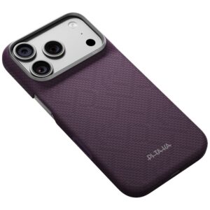 Case PITAKA Edge PTK Weaving-Charoite MagSafe for iPhone 18 Pro / 17 Pro Purple - Image 3